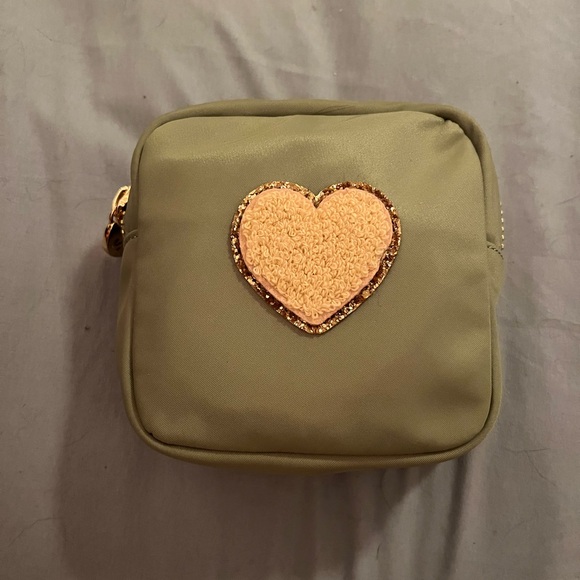 Stoney Clover Mini Heart Pouch - Picture 1 of 4